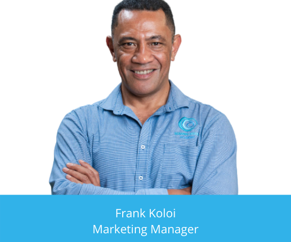 Frank Koloi Marketing Manager